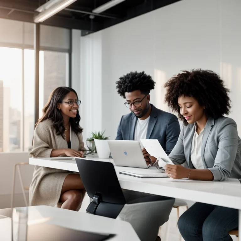 Personen im Seminarraum